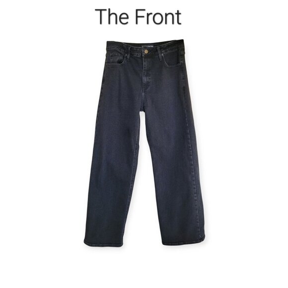 Pool House NY Black Straight Leg Jeans, Medium, EUC - Picture 2 of 14